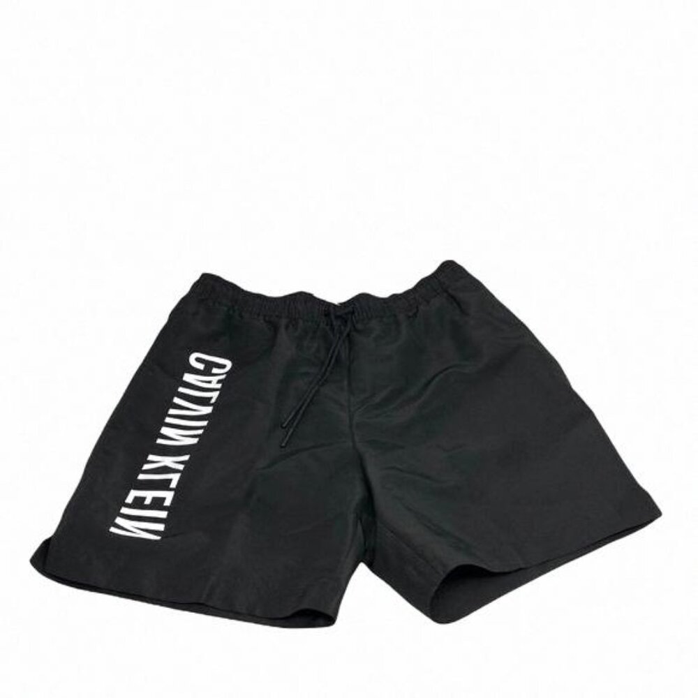 💖MEGA SALE💖🌿Sale🌿 Calvin Klein 6999 5700 001 Men Swim Bla Shorts Sport Tape